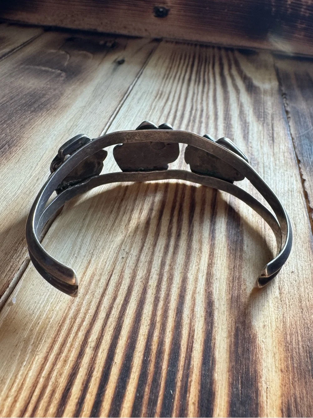 Old Pawn Three Stone Turquoise bracelet